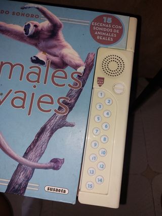 LIBRO - Animales salvajes: Mundo Sonoro - INFANTIL