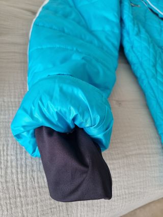 ICEPEAK Cazadora de esquí azul para mujer o niña.