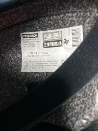 Casco y gafas de esquí para niños