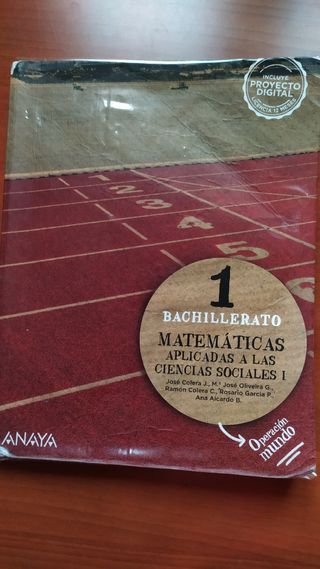 Matemáticas asociadas a las ciencias sociales I
