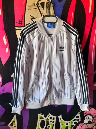 L Chaqueta Adidas Originals Supergirl Pinstripe 