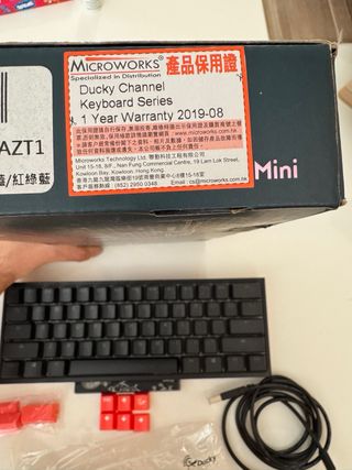 Teclado 60% Ducky One 2 Mini Edición 2019