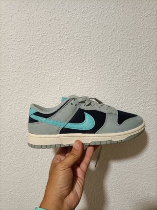 ULTIMO DIA!! T46 Nike Dunk Low Retro PRM Azul Gris