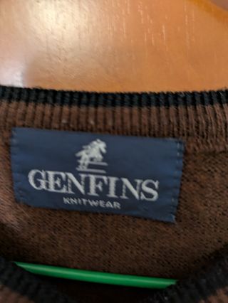 Jersey Genfis Pico Lana Merino T. 56  como nuevo