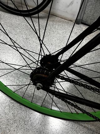 Bicicleta Fixie (piñon normal y fijo)