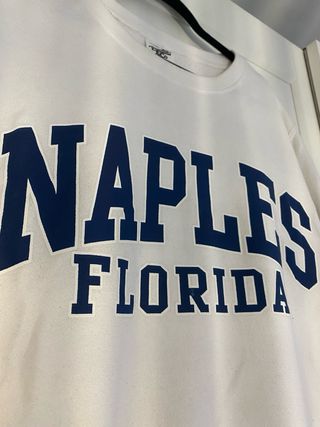 Sudadera Pacific & Co Blanca Naples Florida