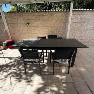 Mesa extensible jardín
