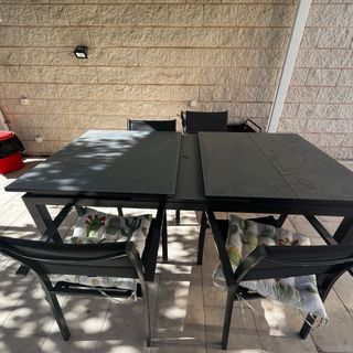 Mesa extensible jardín