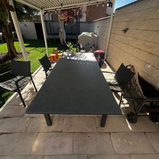 Mesa extensible jardín