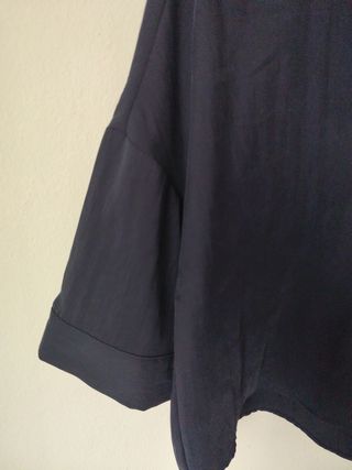 Camisa Zara Mujer Negra