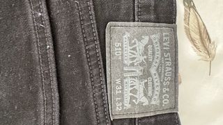 Pantalón vaquero Levi's negro chico