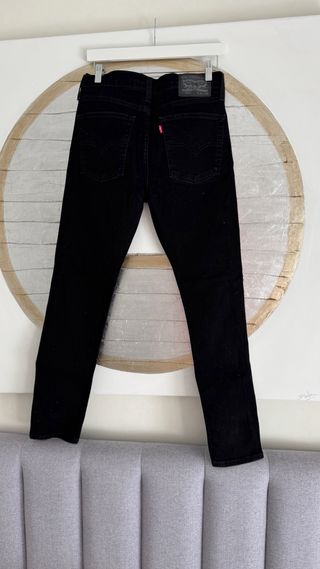 Pantalón vaquero Levi's negro chico