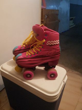 Patines Rosas Talla 34/35