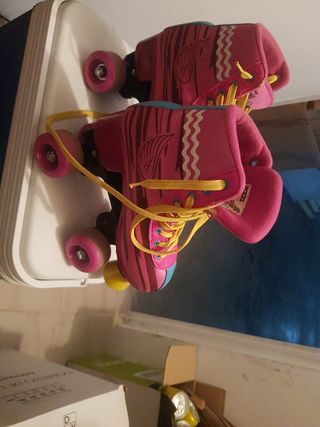 Patines Rosas Talla 34/35