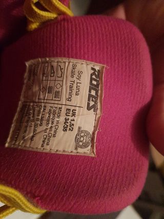 Patines Rosas Talla 34/35