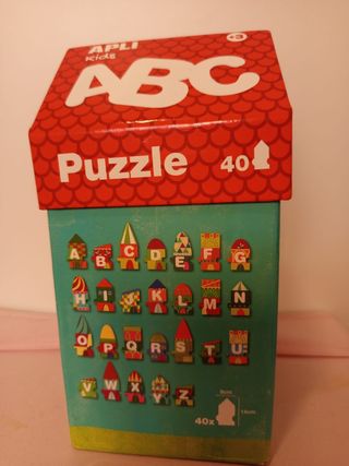 Puzzle ABC Apli Kids 40 piezas