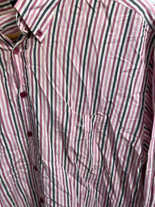 ¡¡OFERTA!! Talla XL Camisa Gant Rayas Rosas