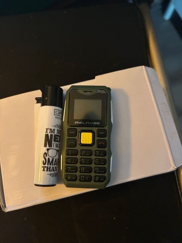 Mini móvil Melrose verde y amarillo