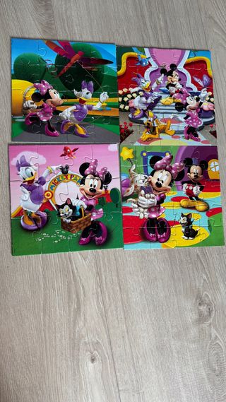 Puzzles Minnie Mouse Progresivos