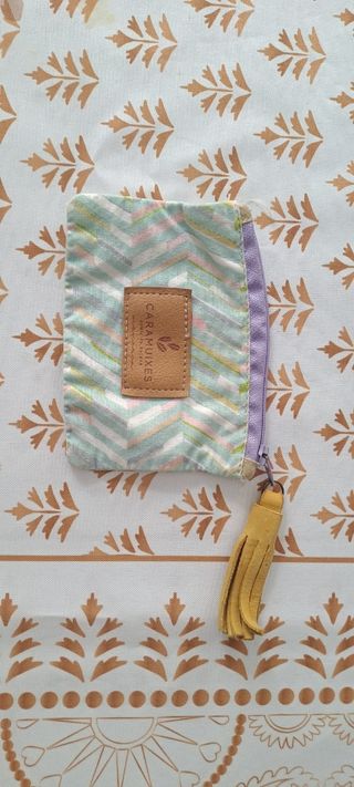 Monedero Caramuixes multicolor con cremallera
