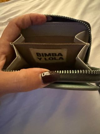 BIMBA Y LOLA CarteraPlateada