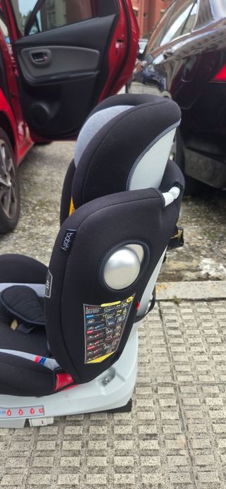 Silla de coche 0-12 años giratoria