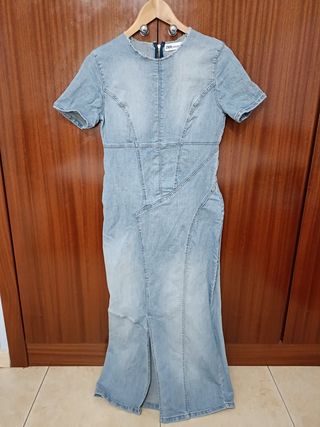 Vestido vaquero Zara Talla M