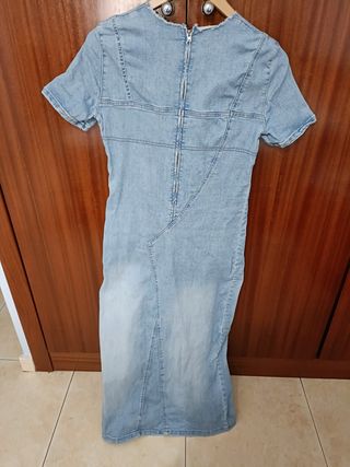 Vestido vaquero Zara Talla M