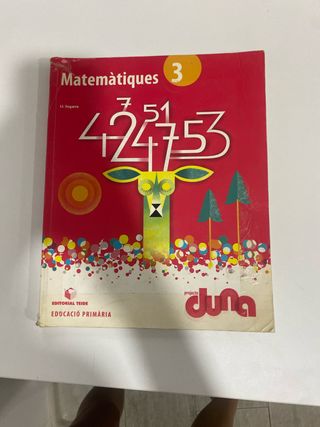 Matemàtiques 3r EPO - Projecte Duna (llibre)