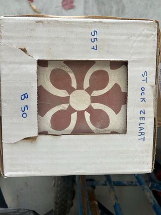 Baldosa hidráulica original