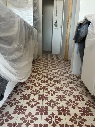 Baldosa hidráulica original