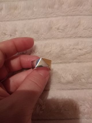 Anillo Geométrico Plata S925
