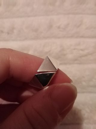 Anillo Geométrico Plata S925