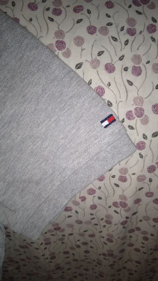 Polo Tommy Hilfiger Gris Talla S