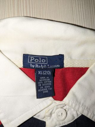 Camisa Rugby Polo Ralph Lauren Rayas