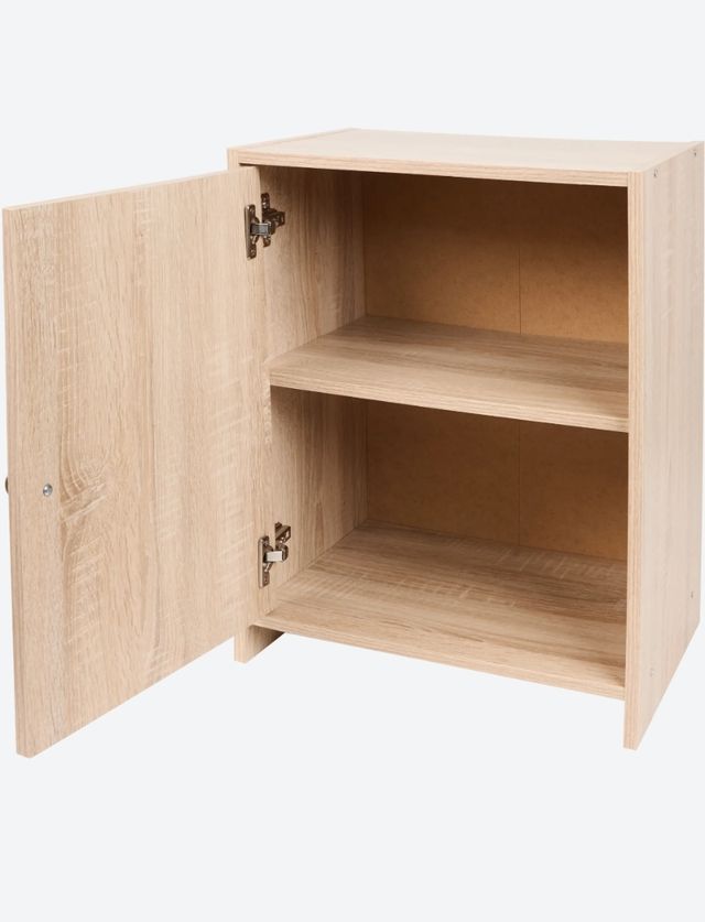 Mueble aparador de madera con diseño espiga