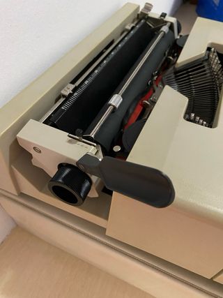 Máquina de escribir antigua