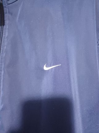 Sudadera con cremallera Reversible Nike Azul y Bei