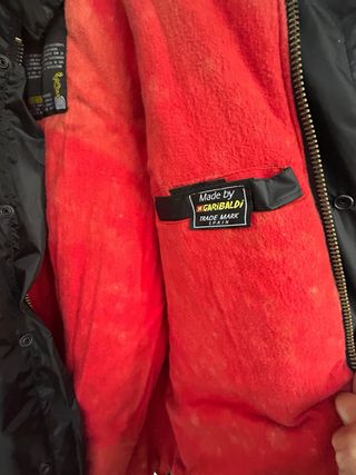Chaqueta Moto Garibaldi Negra Talla XXL 