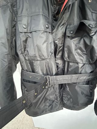 Chaqueta Moto Garibaldi Negra Talla XXL 