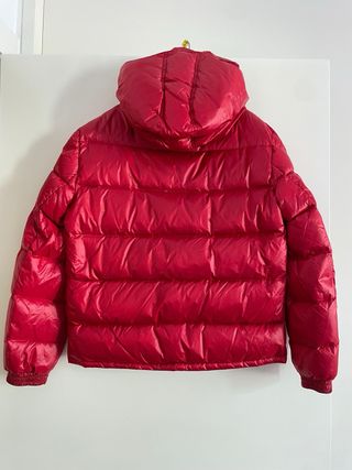 Chaqueta de Plumas Moncler Roja Talla 12 años