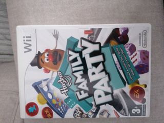 Juego Wii Family Party Hasbro