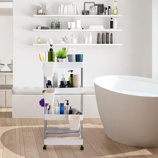 Carrito Almacenamiento 4 Niveles