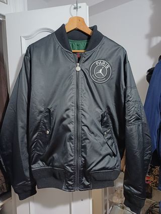 Bomber Jordan PSG Paris Saint-Germain Negra