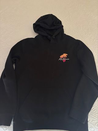 Sudadera McKenzie Negra con Palmeras