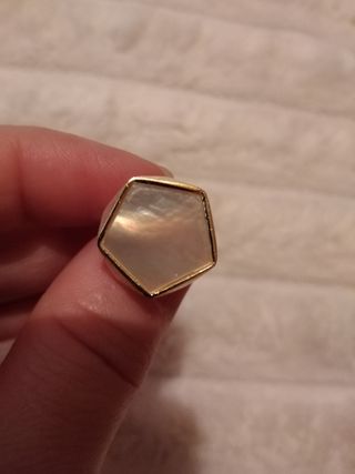 Anillo de Plata y Nácar