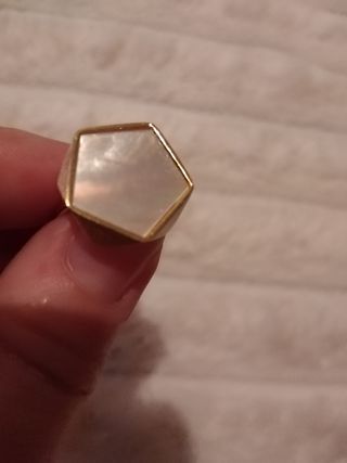 Anillo de Plata y Nácar