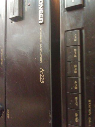 Amplificador A225y SintonizadorF225l Pioneer