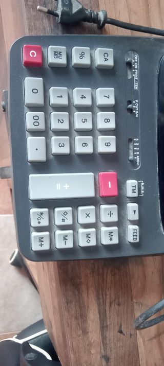 Calculadora Eléctrica "Vintage"