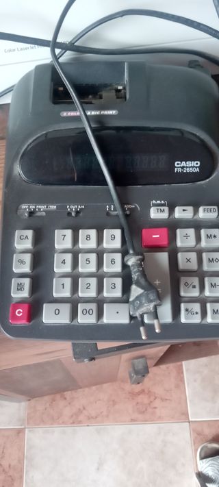 Calculadora Eléctrica "Vintage"